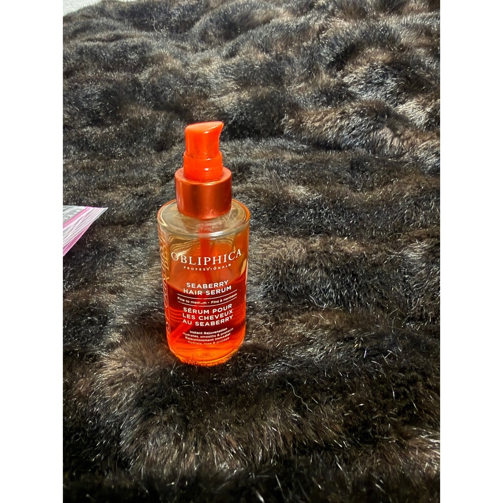 Obliphica Professional Seaberry Hair Serum Fine Medium 4.3 fl oz 125ml 75% full